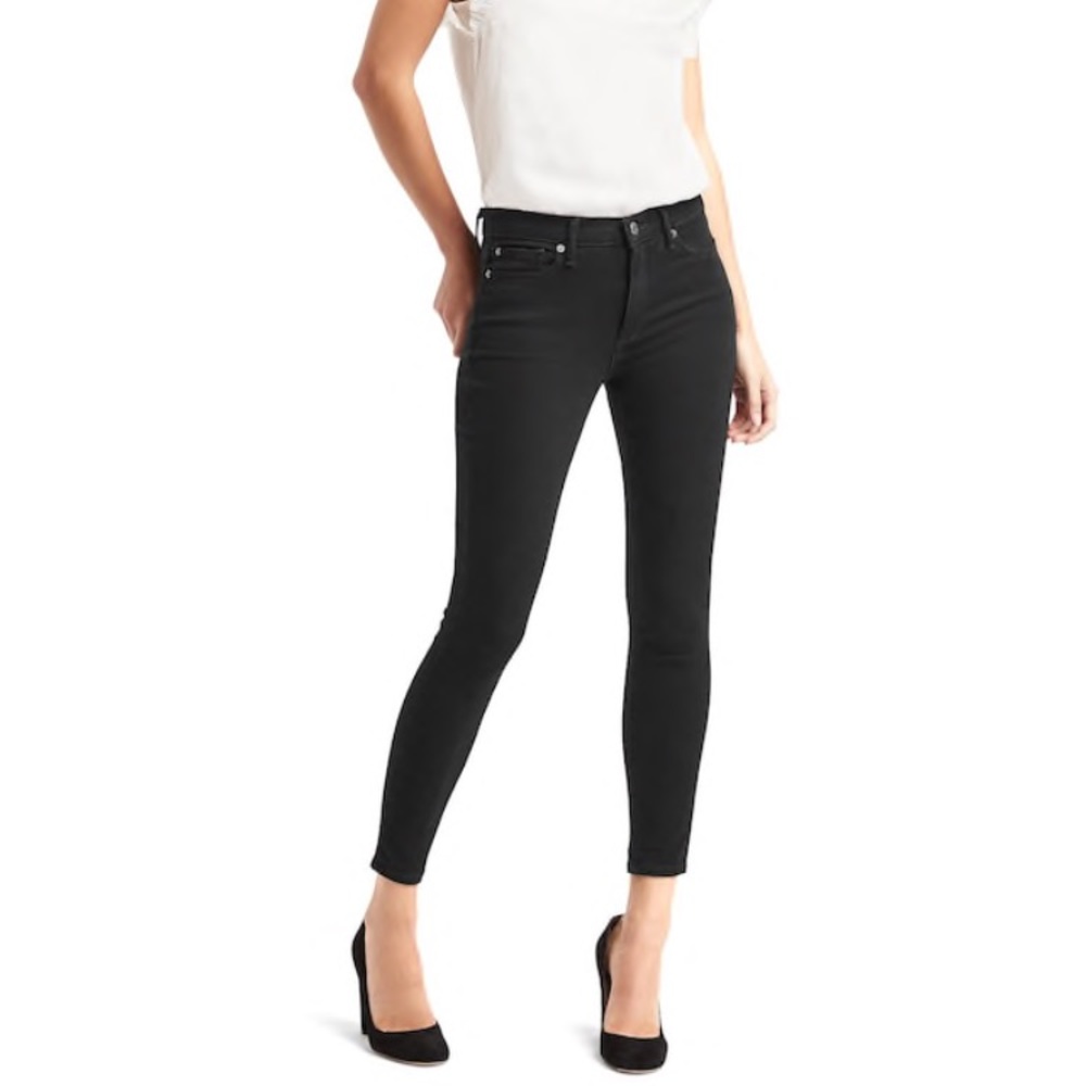 GAP True Skinny Black Denim | 24 Reg
